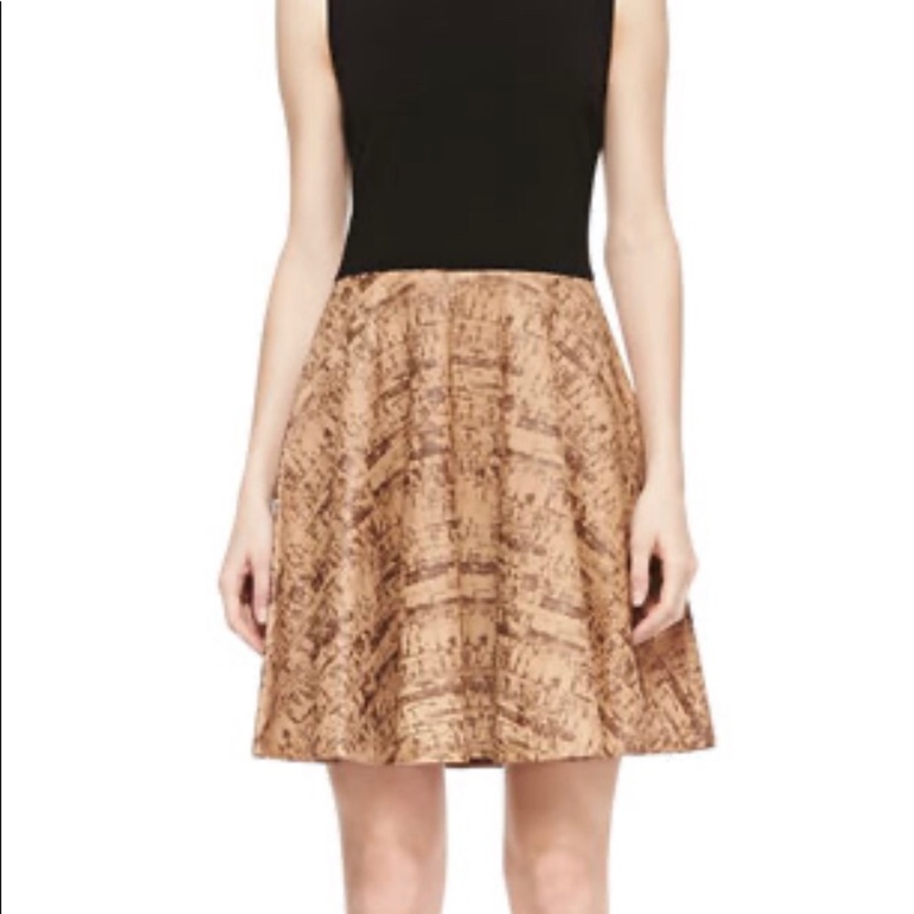 Diane Von Furstenberg Jeannie Leather Dress